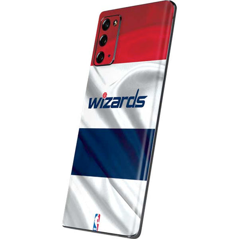 NBA Washington Wizards Home Jersey Galaxy Note20 5G Skin